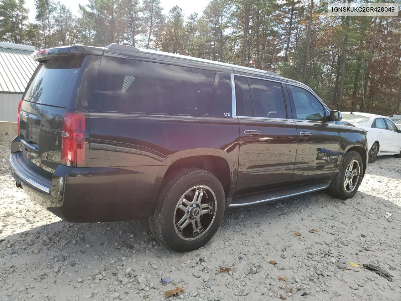 2016 Chevrolet Suburban K1500 Ltz VIN: 1GNSKJKC2GR428049 Lot: 77848364