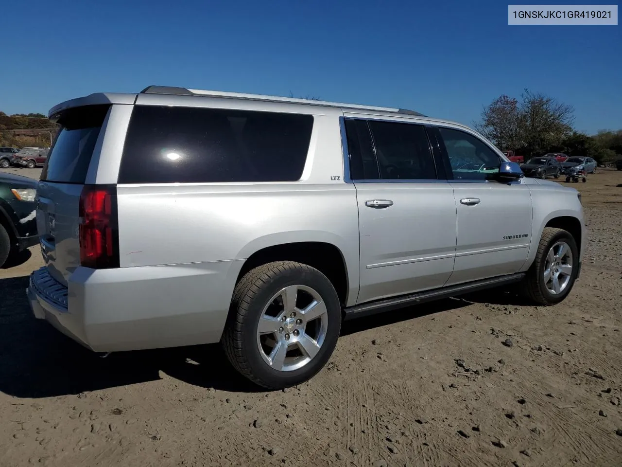 2016 Chevrolet Suburban K1500 Ltz VIN: 1GNSKJKC1GR419021 Lot: 77865204