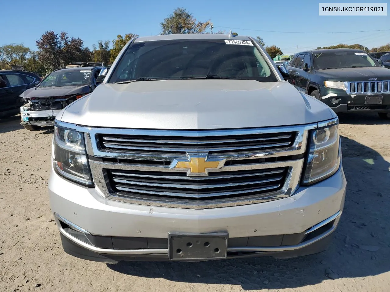 1GNSKJKC1GR419021 2016 Chevrolet Suburban K1500 Ltz