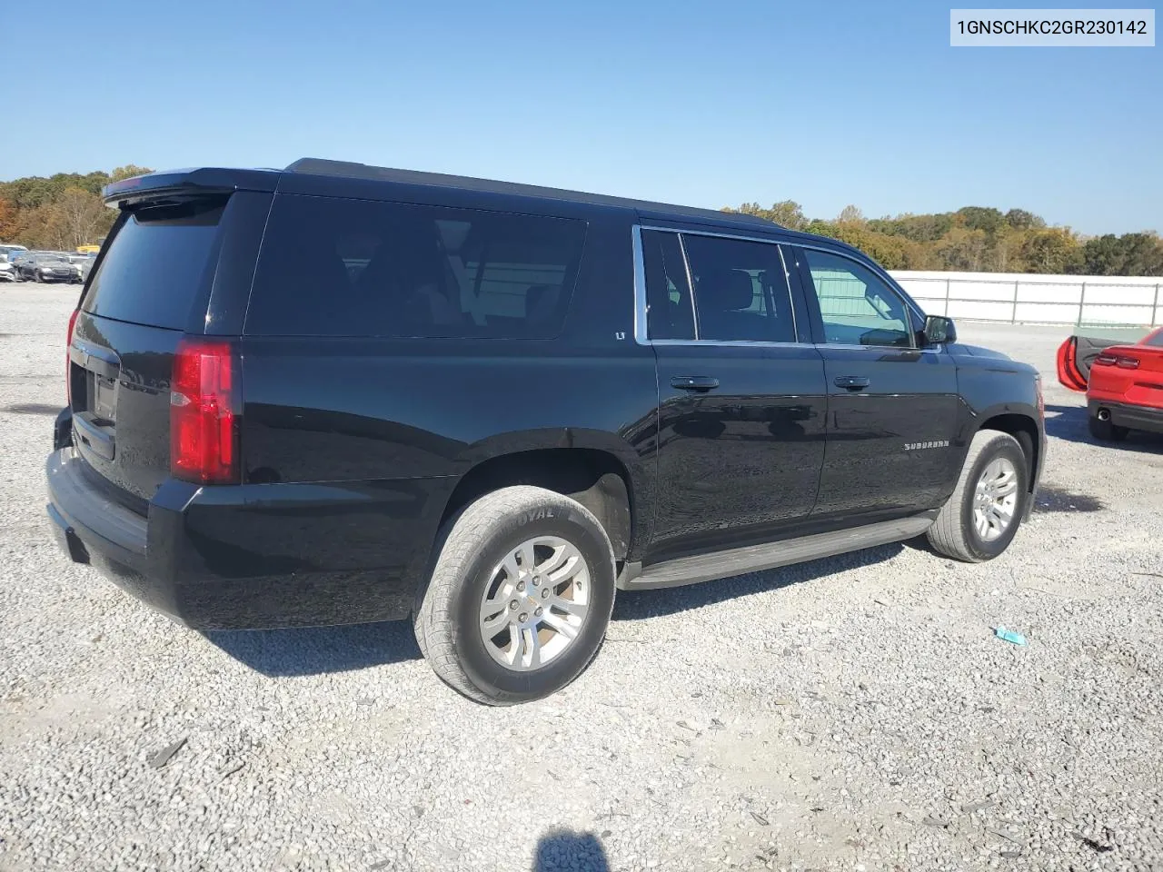 1GNSCHKC2GR230142 2016 Chevrolet Suburban C1500 Lt