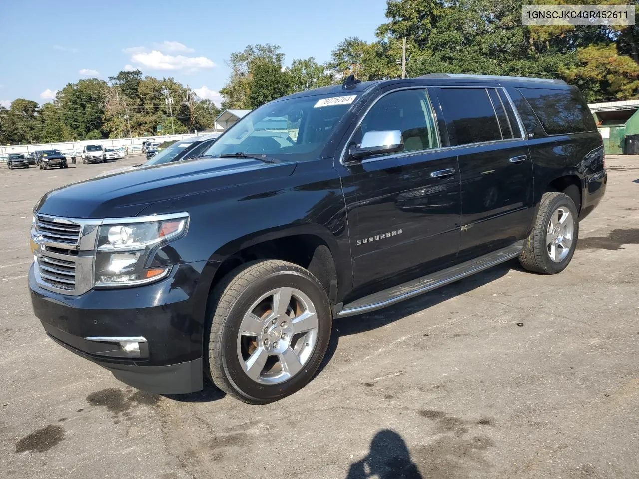 2016 Chevrolet Suburban C1500 Ltz VIN: 1GNSCJKC4GR452611 Lot: 78076264