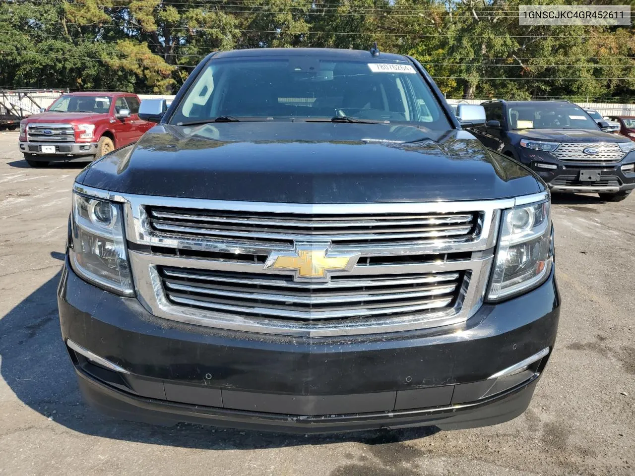 2016 Chevrolet Suburban C1500 Ltz VIN: 1GNSCJKC4GR452611 Lot: 78076264