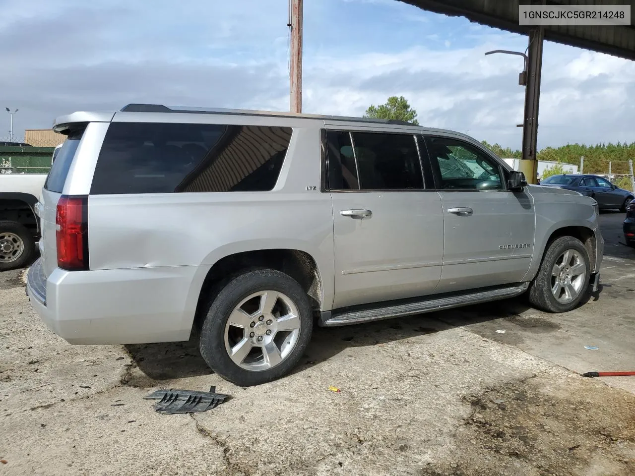 2016 Chevrolet Suburban C1500 Ltz VIN: 1GNSCJKC5GR214248 Lot: 78136744