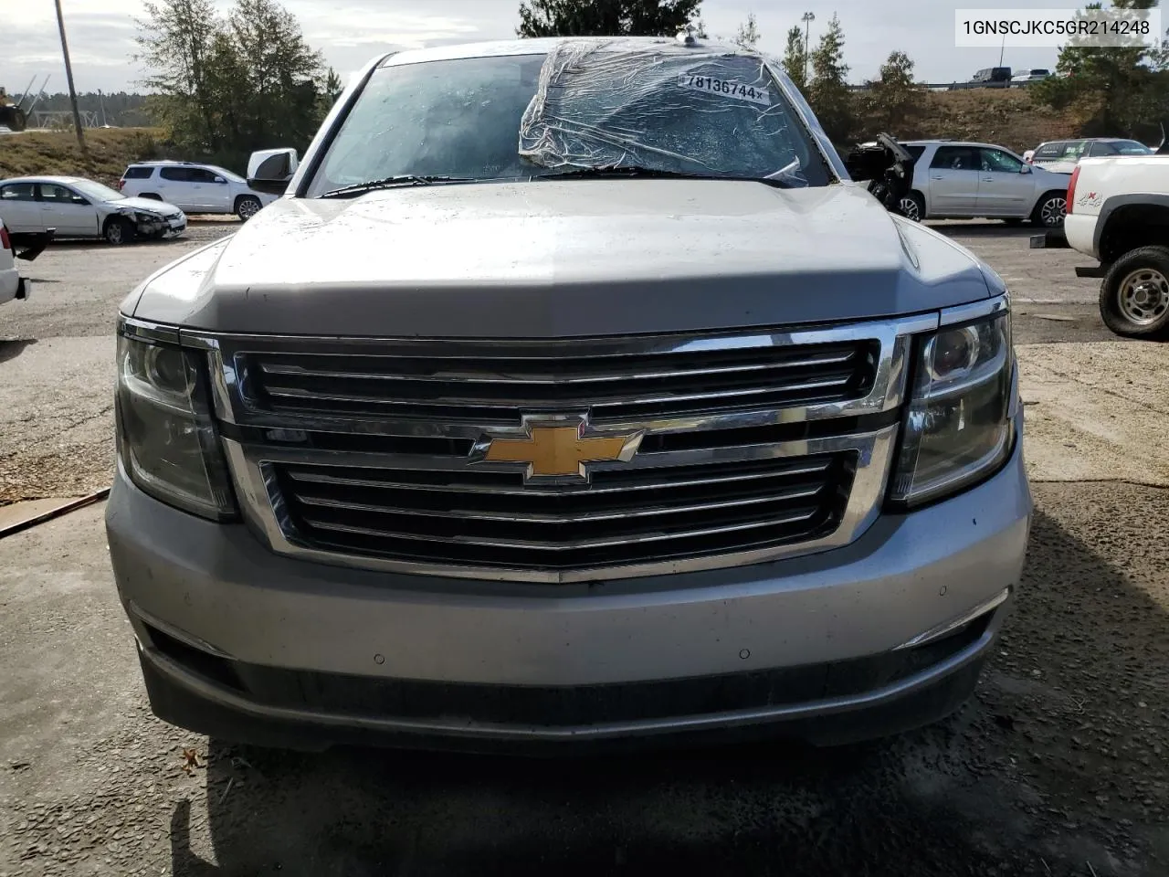 2016 Chevrolet Suburban C1500 Ltz VIN: 1GNSCJKC5GR214248 Lot: 78136744