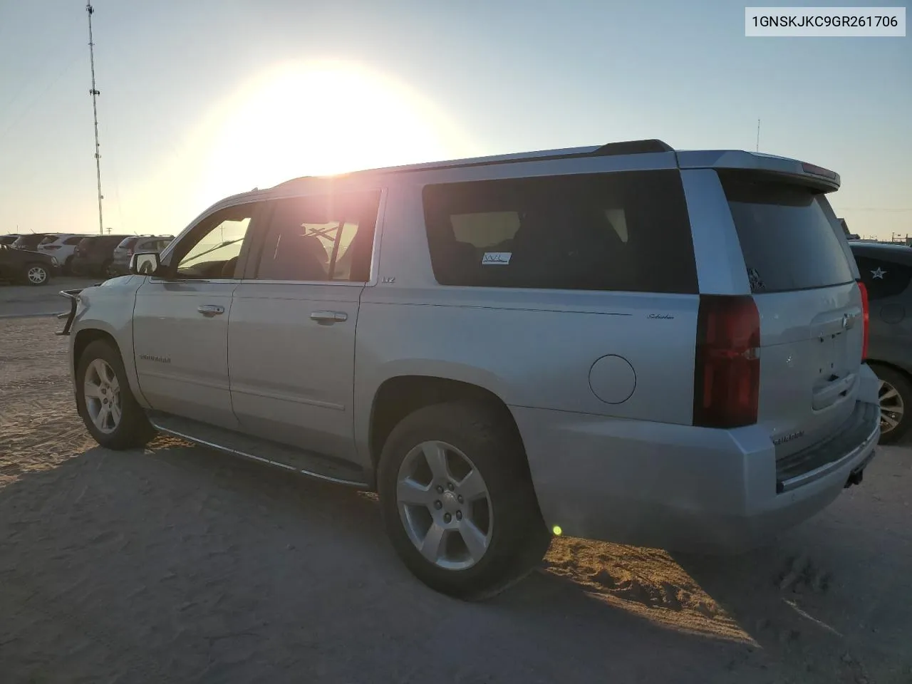 2016 Chevrolet Suburban K1500 Ltz VIN: 1GNSKJKC9GR261706 Lot: 78137594