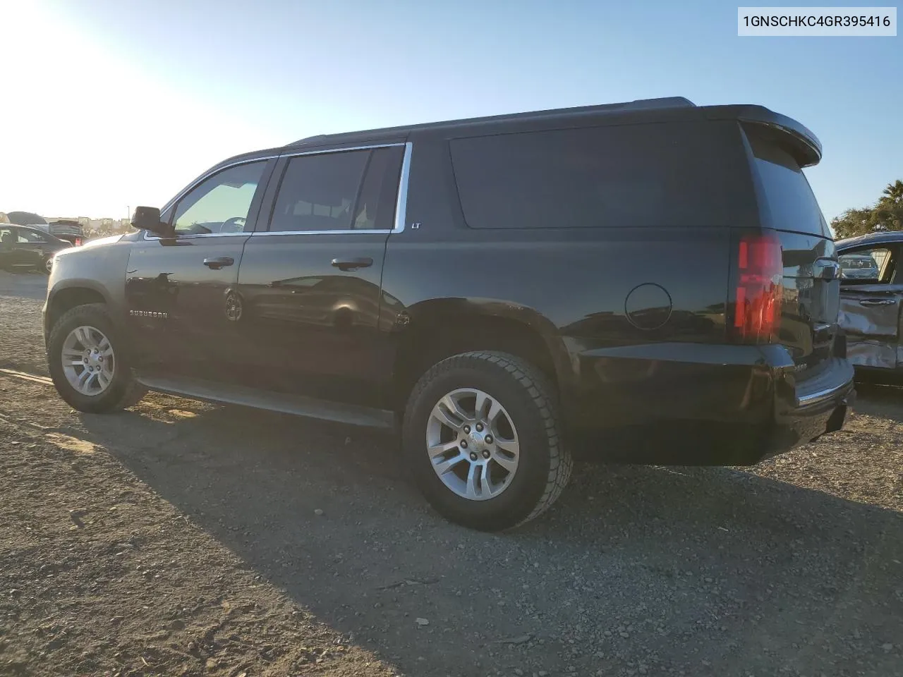 2016 Chevrolet Suburban C1500 Lt VIN: 1GNSCHKC4GR395416 Lot: 79481614