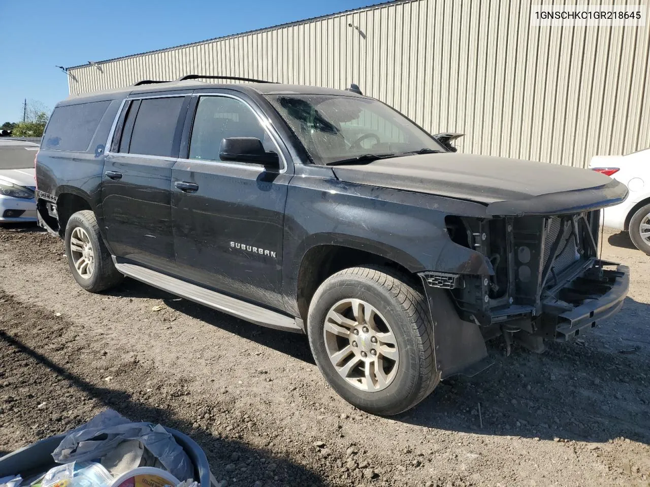 2016 Chevrolet Suburban C1500 Lt VIN: 1GNSCHKC1GR218645 Lot: 80330224