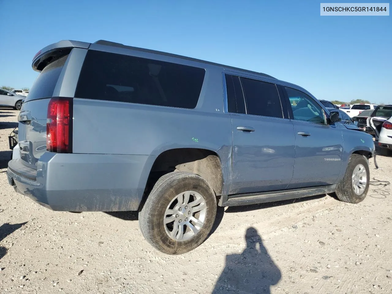 2016 Chevrolet Suburban C1500 Lt VIN: 1GNSCHKC5GR141844 Lot: 80741444