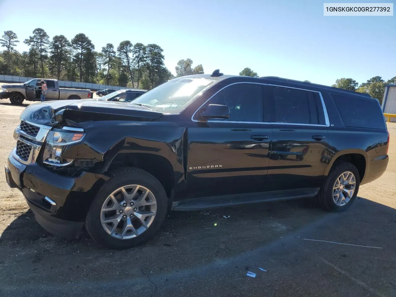 2016 Chevrolet Suburban K1500 Ls VIN: 1GNSKGKC0GR277392 Lot: 81545174