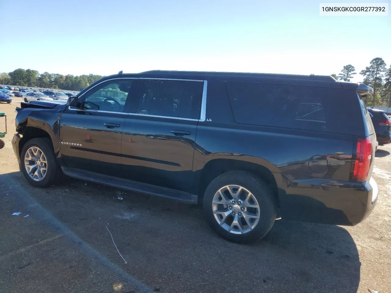 2016 Chevrolet Suburban K1500 Ls VIN: 1GNSKGKC0GR277392 Lot: 81545174