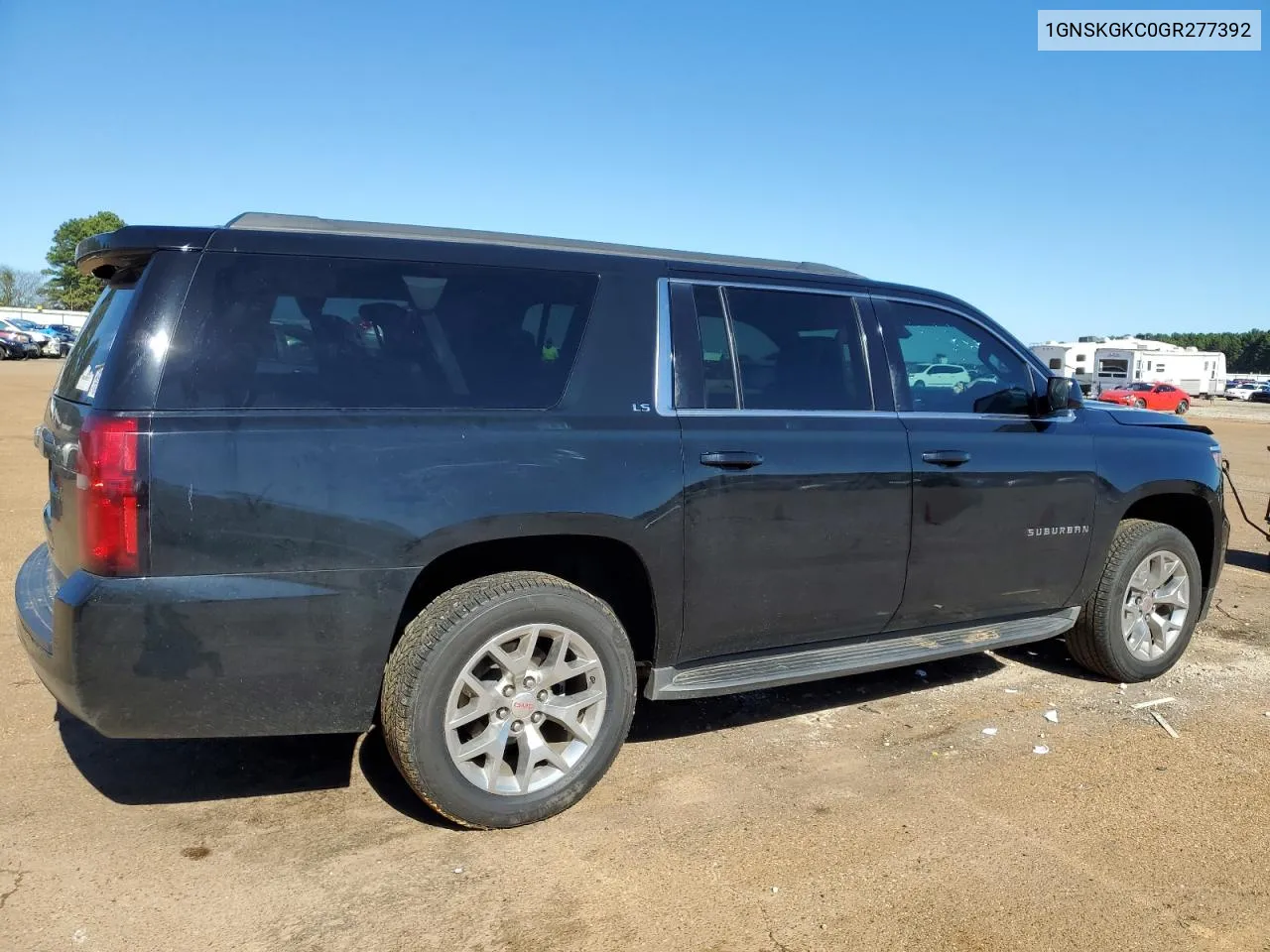 2016 Chevrolet Suburban K1500 Ls VIN: 1GNSKGKC0GR277392 Lot: 81545174