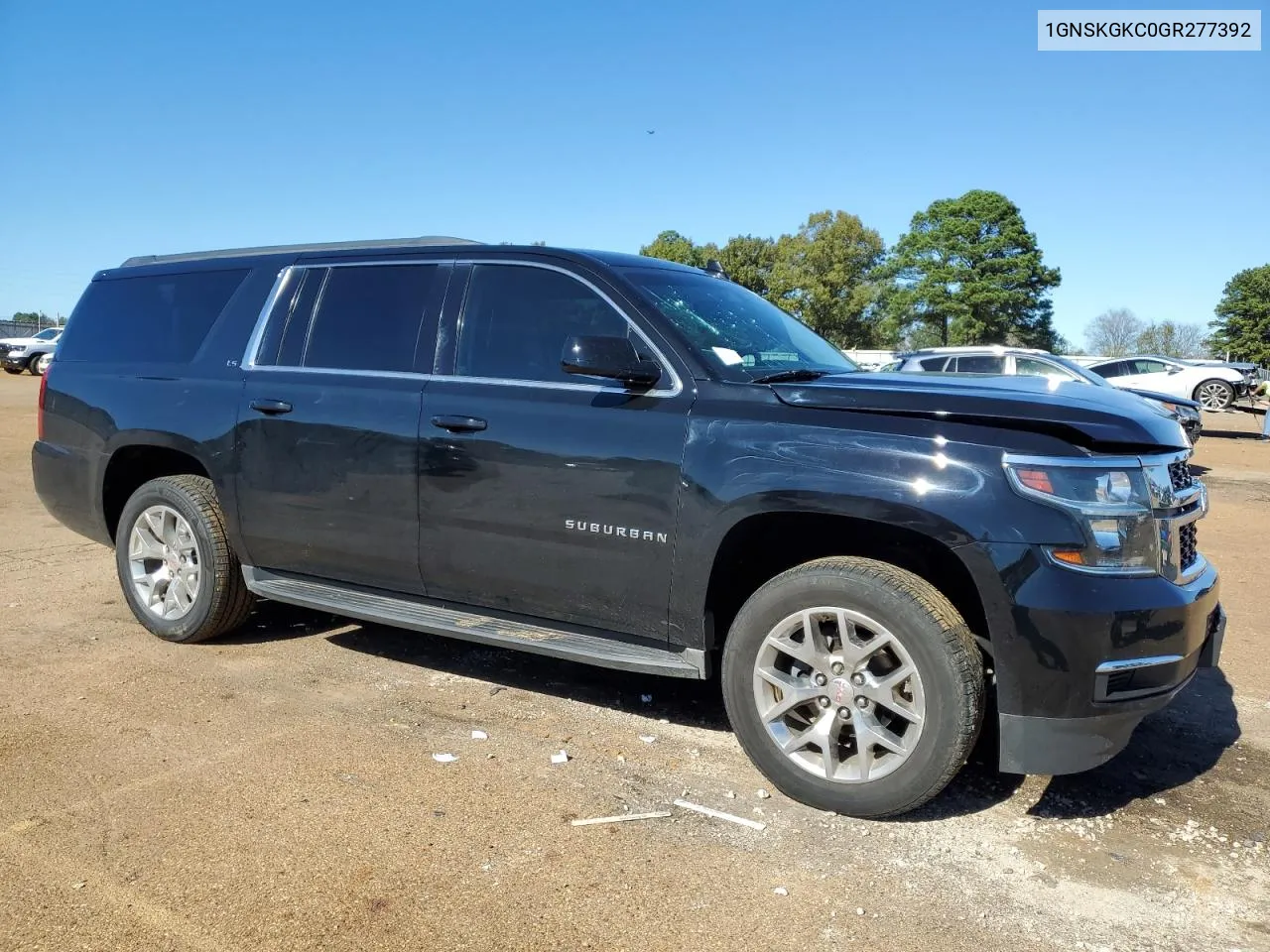 2016 Chevrolet Suburban K1500 Ls VIN: 1GNSKGKC0GR277392 Lot: 81545174