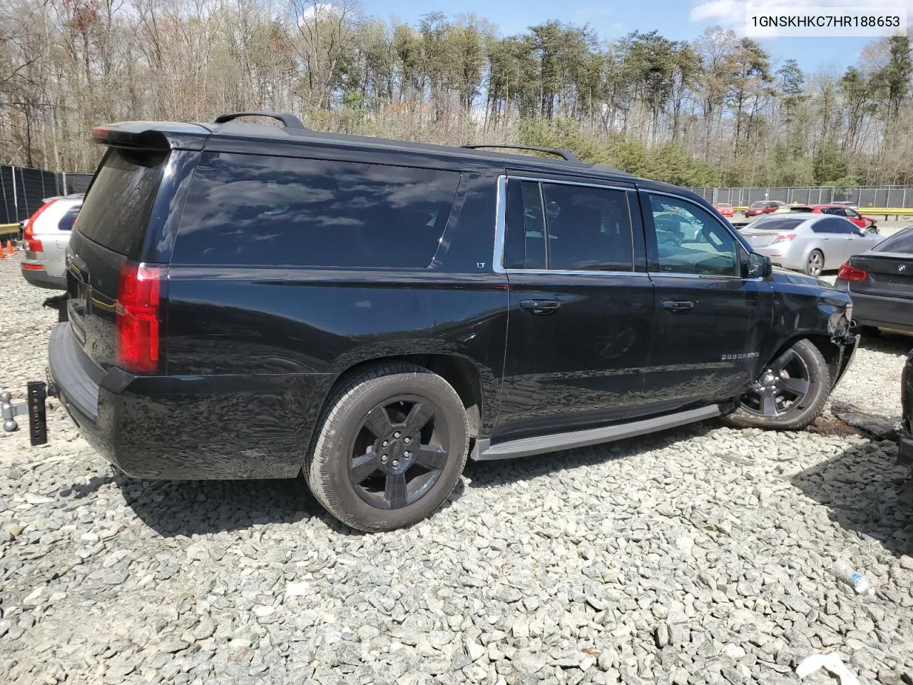 1GNSKHKC7HR188653 2017 Chevrolet Suburban K1500 Lt