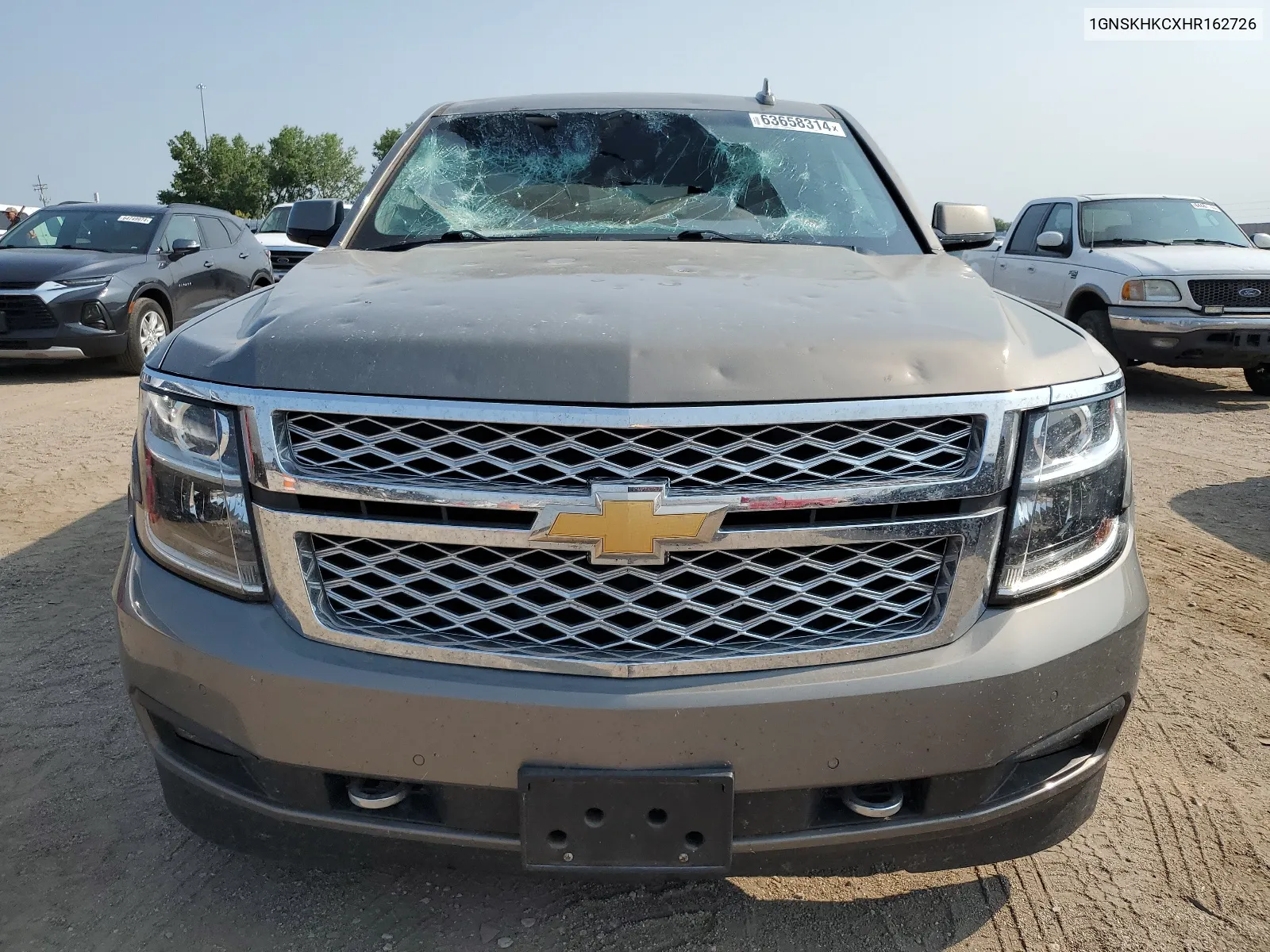 2017 Chevrolet Suburban K1500 Lt VIN: 1GNSKHKCXHR162726 Lot: 63658314