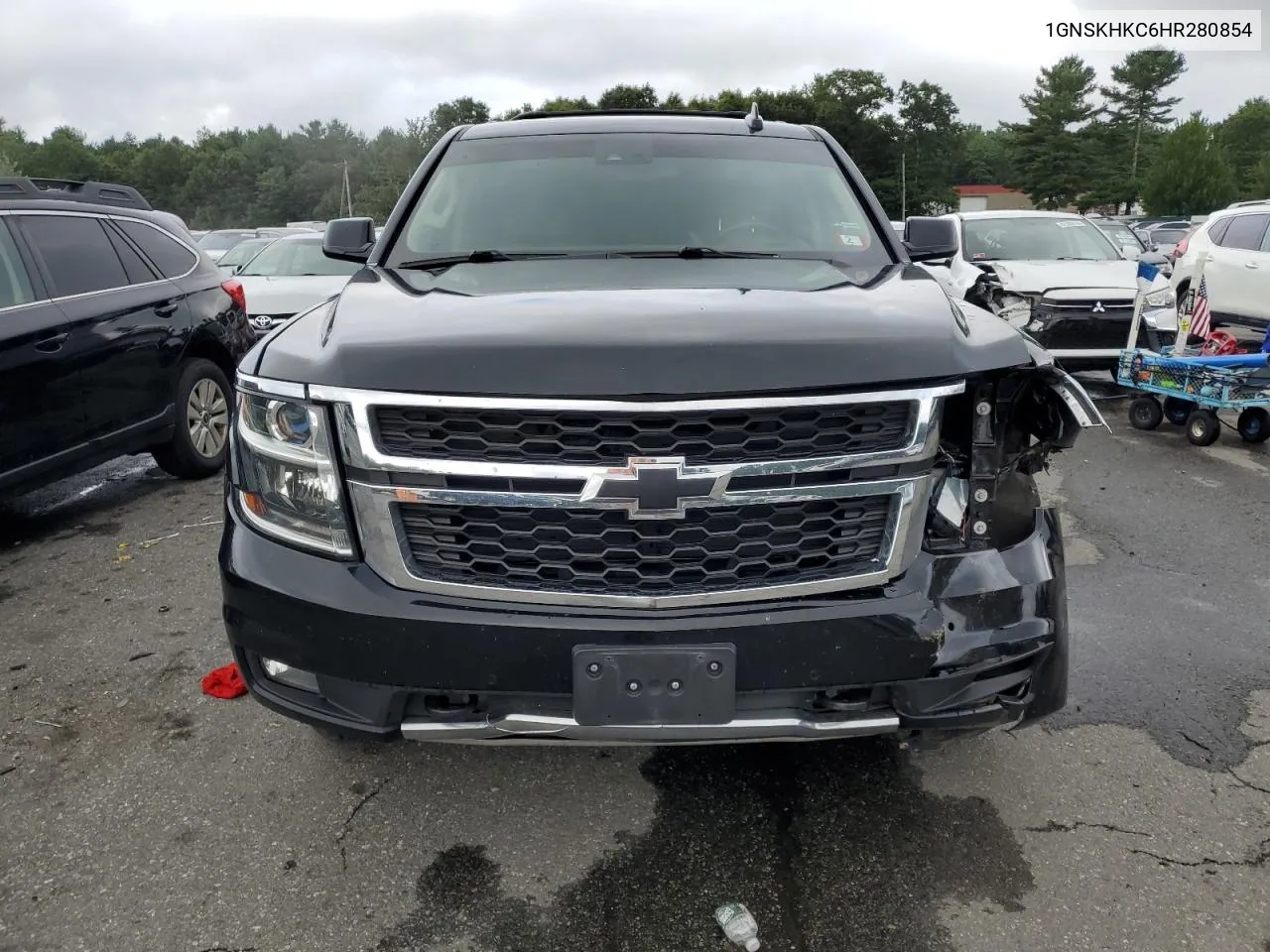 2017 Chevrolet Suburban K1500 Lt VIN: 1GNSKHKC6HR280854 Lot: 67814074