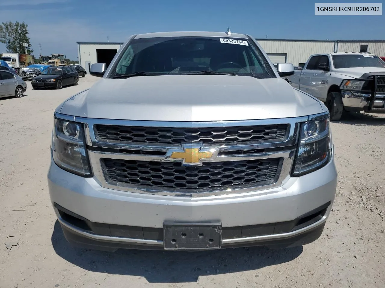 2017 Chevrolet Suburban K1500 Lt VIN: 1GNSKHKC9HR206702 Lot: 69333754