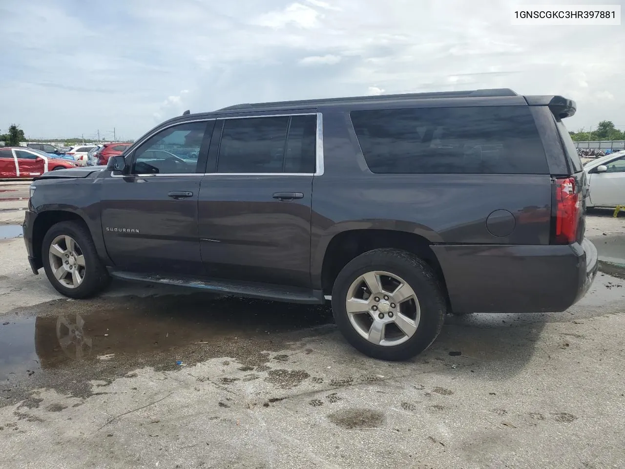 2017 Chevrolet Suburban C1500 Ls VIN: 1GNSCGKC3HR397881 Lot: 70394674