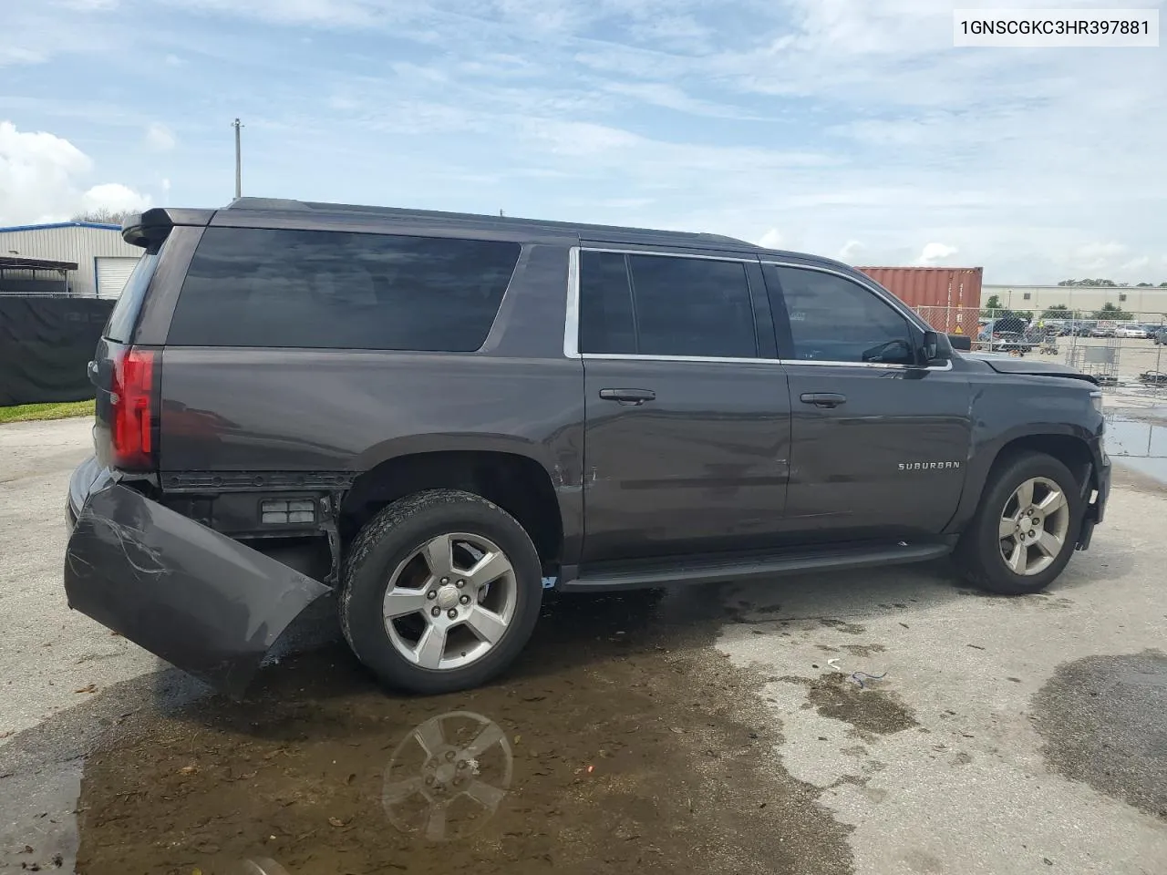 2017 Chevrolet Suburban C1500 Ls VIN: 1GNSCGKC3HR397881 Lot: 70394674