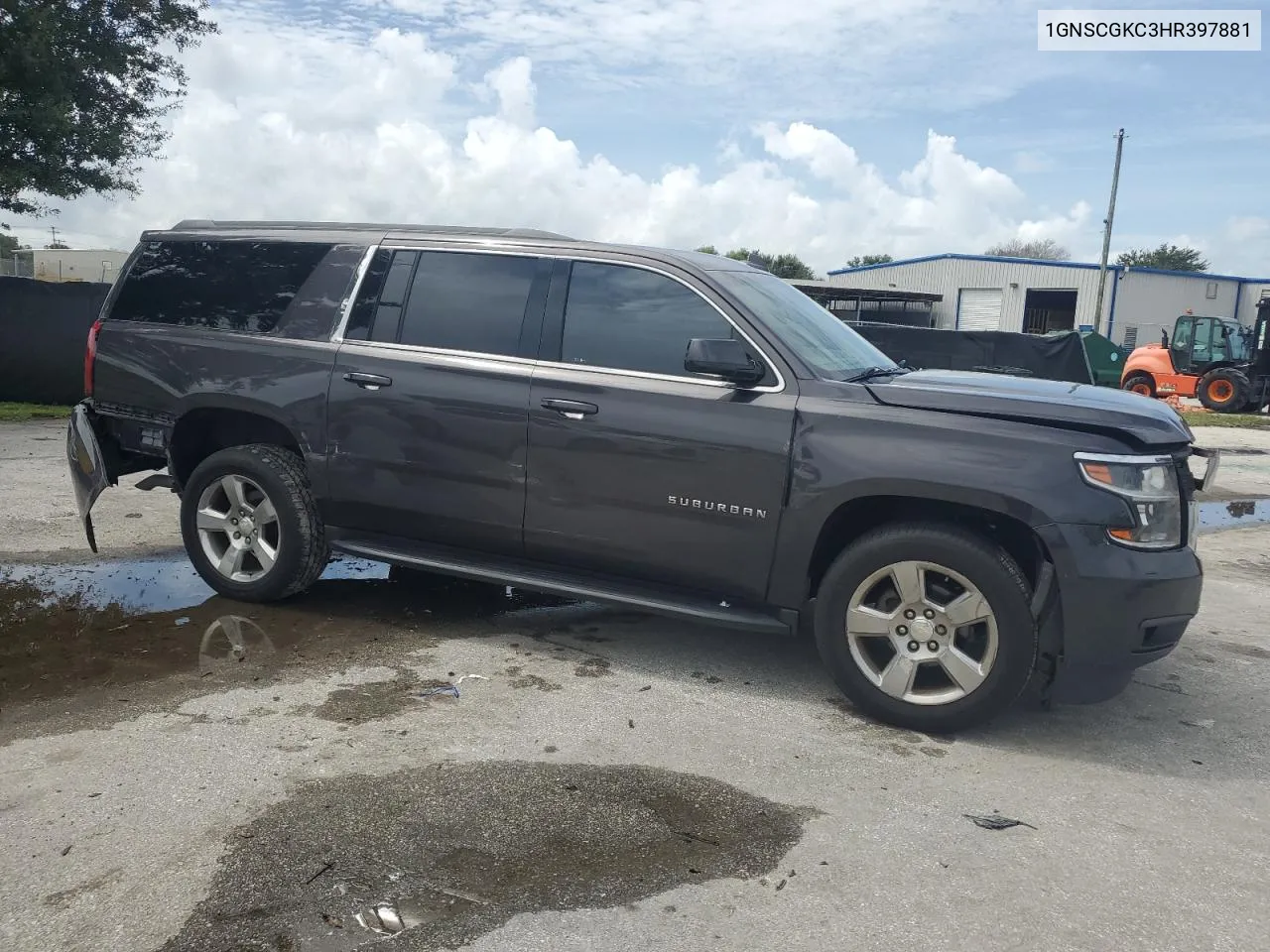 2017 Chevrolet Suburban C1500 Ls VIN: 1GNSCGKC3HR397881 Lot: 70394674