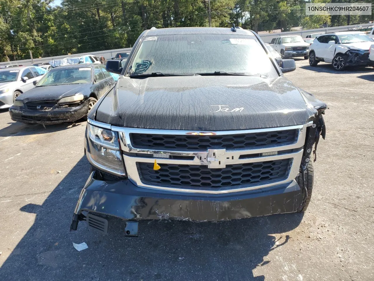 2017 Chevrolet Suburban C1500 Lt VIN: 1GNSCHKC9HR204607 Lot: 70588274