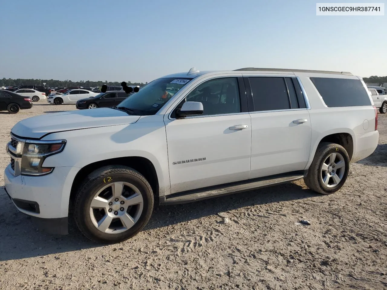 2017 Chevrolet Suburban C1500 Ls VIN: 1GNSCGEC9HR387741 Lot: 71579264