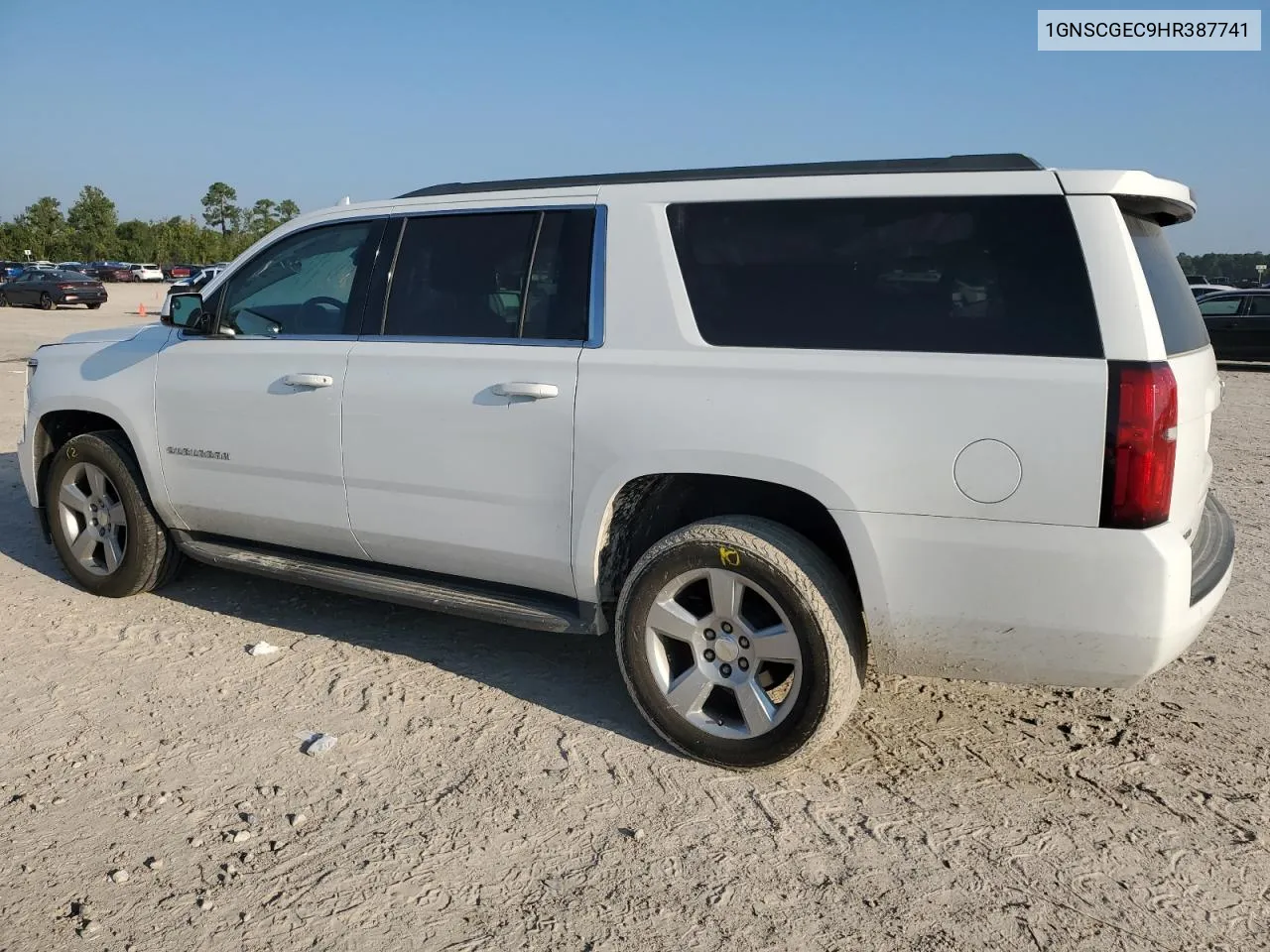 2017 Chevrolet Suburban C1500 Ls VIN: 1GNSCGEC9HR387741 Lot: 71579264