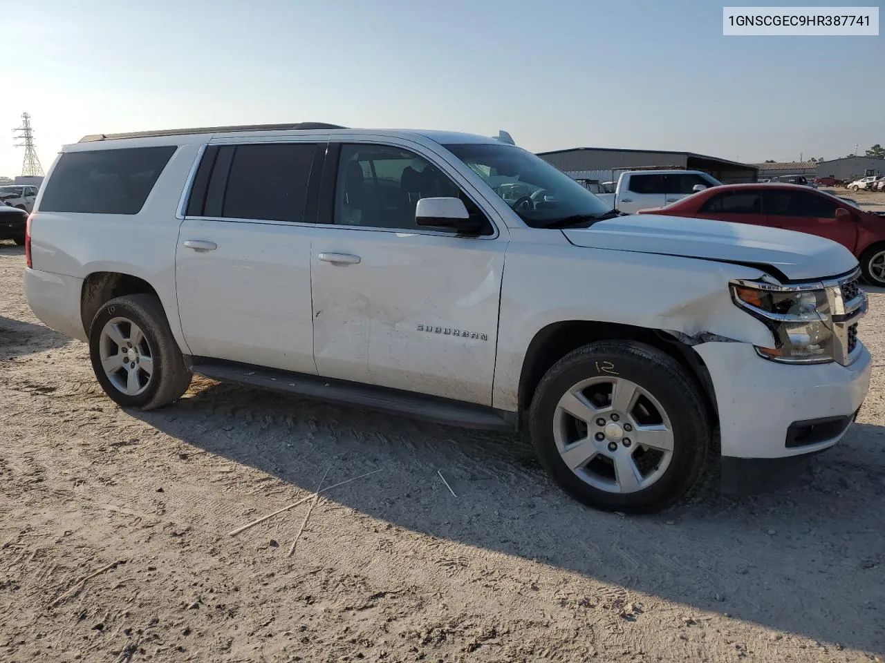 2017 Chevrolet Suburban C1500 Ls VIN: 1GNSCGEC9HR387741 Lot: 71579264