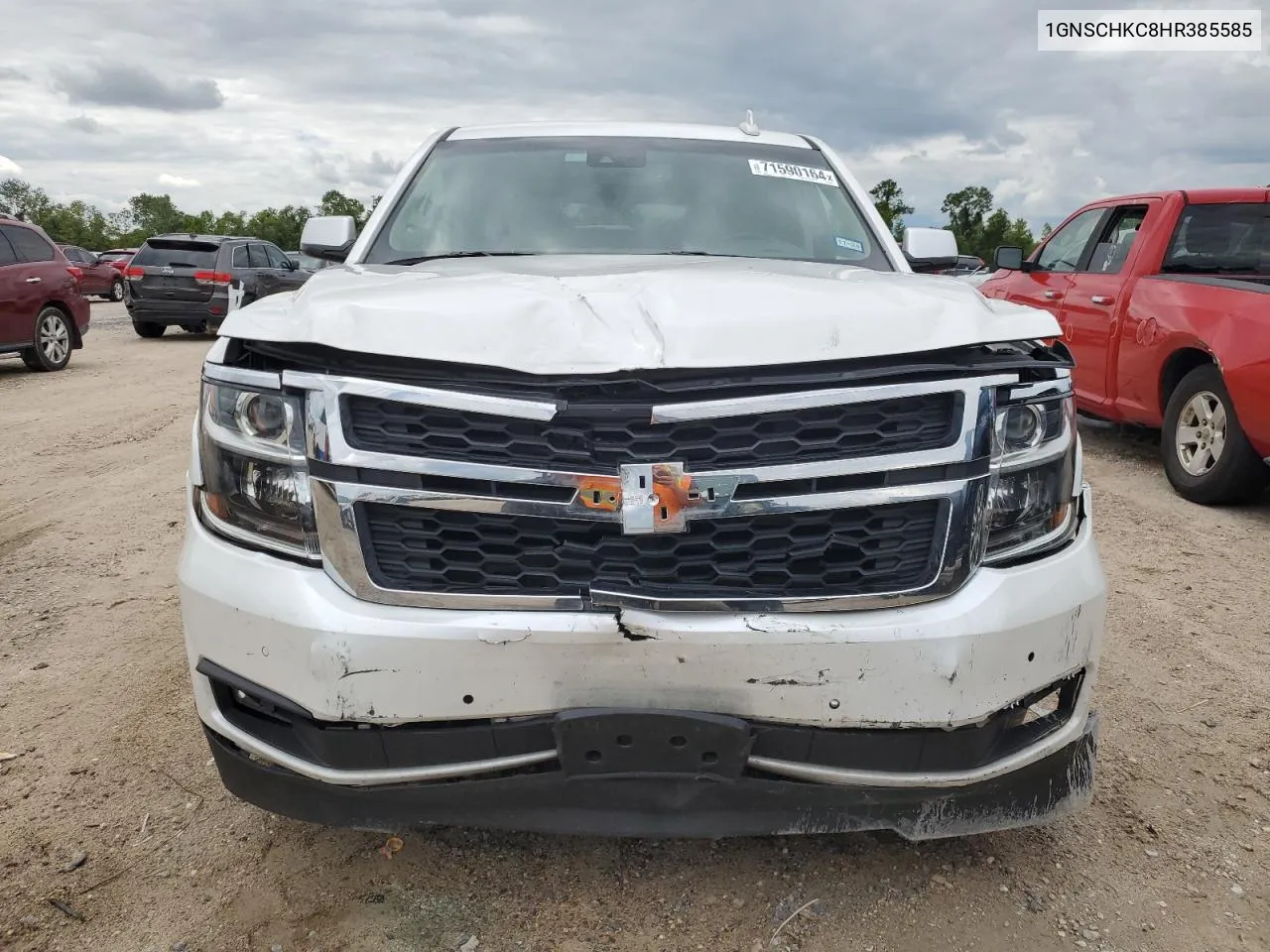 1GNSCHKC8HR385585 2017 Chevrolet Suburban C1500 Lt