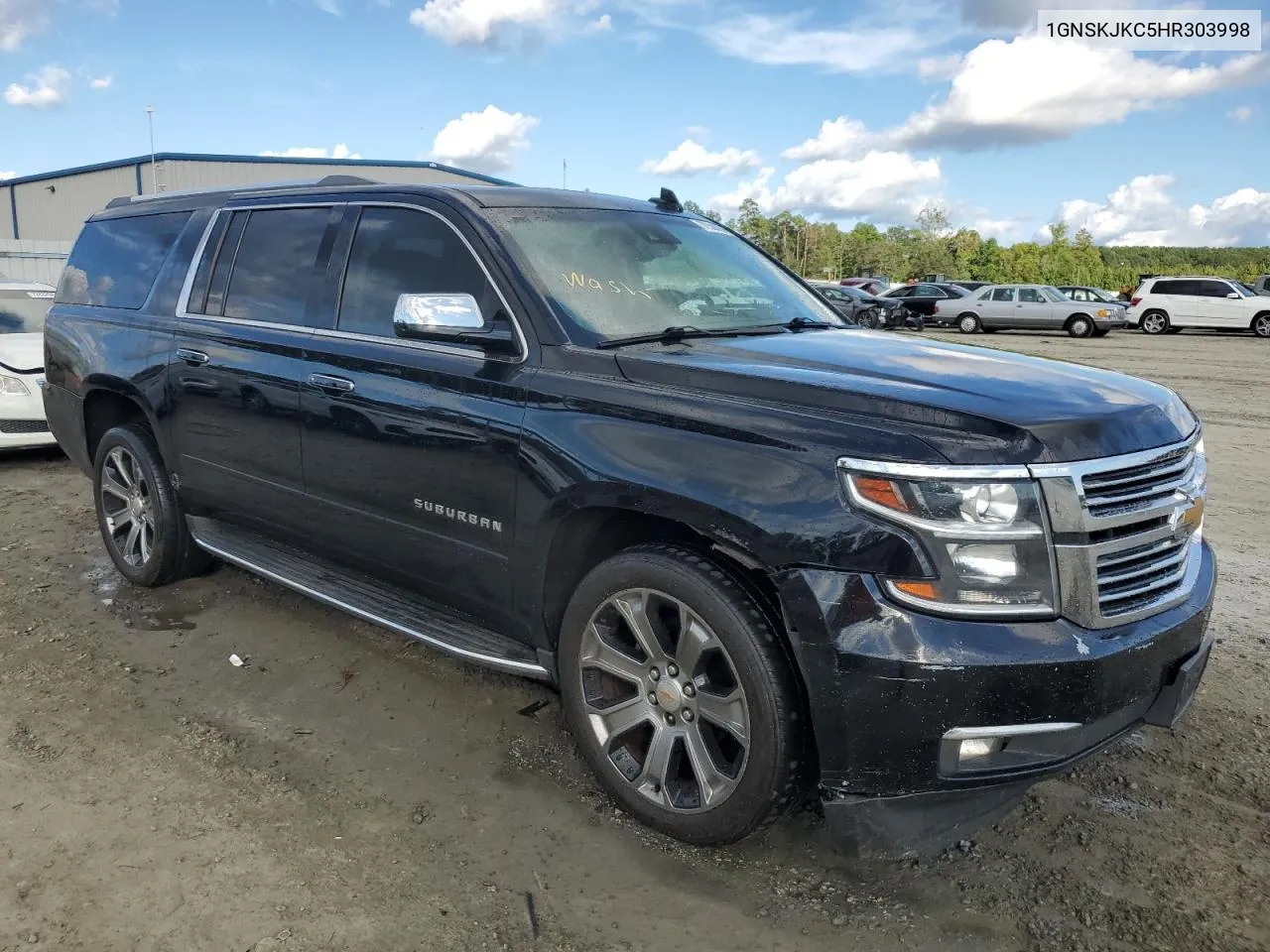 2017 Chevrolet Suburban K1500 Premier VIN: 1GNSKJKC5HR303998 Lot: 72388254