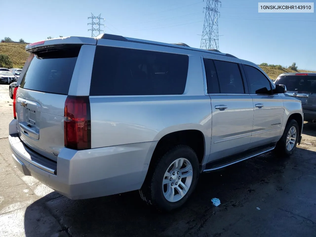 2017 Chevrolet Suburban K1500 Premier VIN: 1GNSKJKC8HR143910 Lot: 72970414