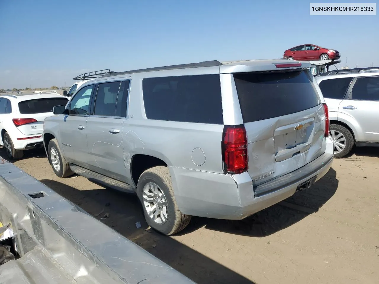 2017 Chevrolet Suburban K1500 Lt VIN: 1GNSKHKC9HR218333 Lot: 73152714