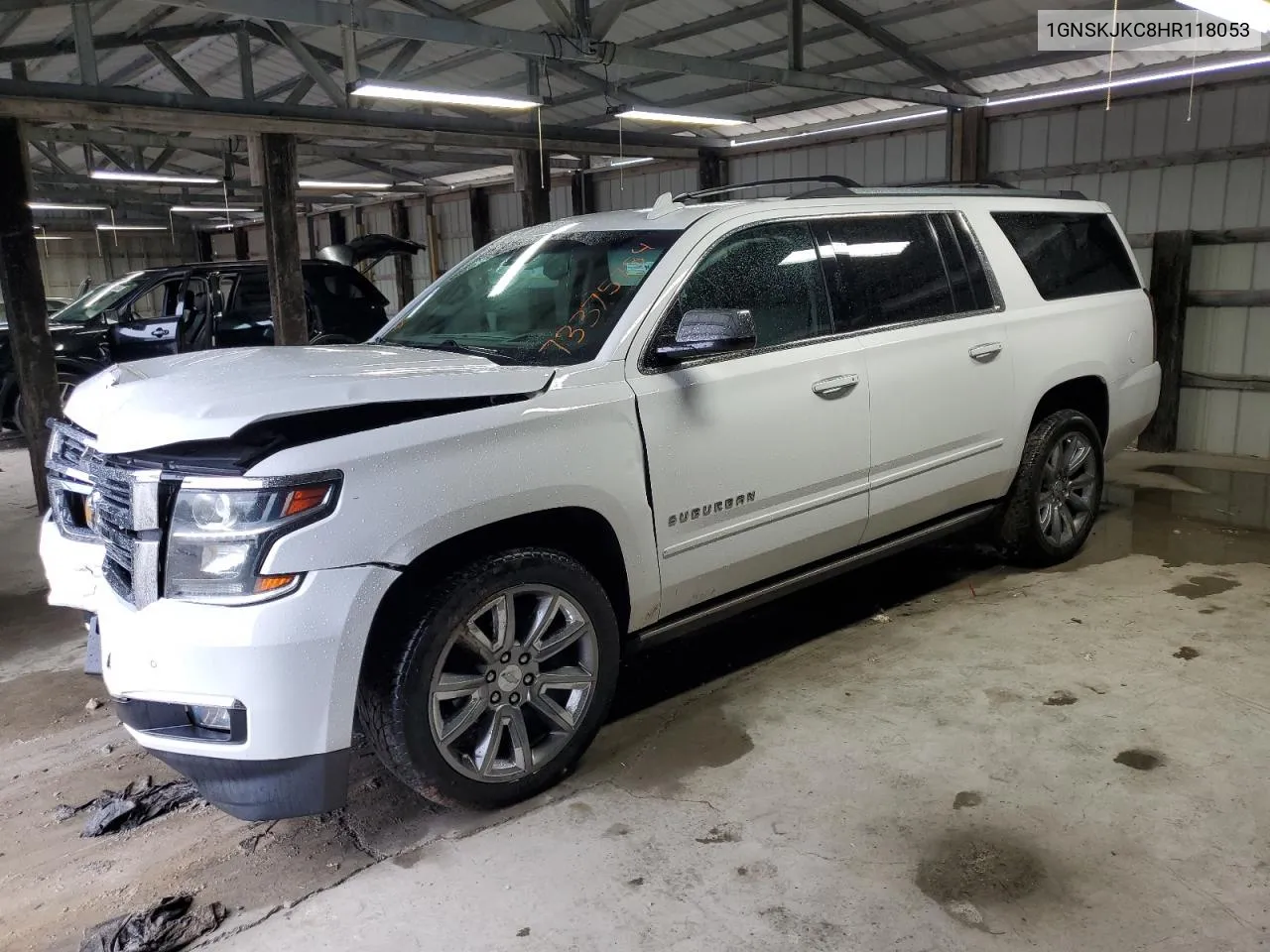 1GNSKJKC8HR118053 2017 Chevrolet Suburban K1500 Premier