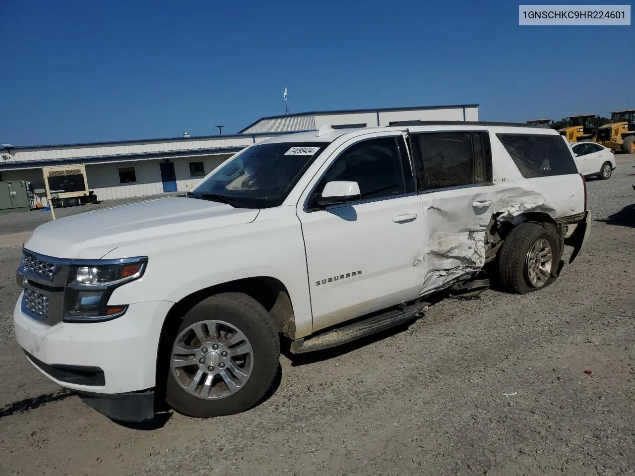 2017 Chevrolet Suburban C1500 Lt VIN: 1GNSCHKC9HR224601 Lot: 74898434