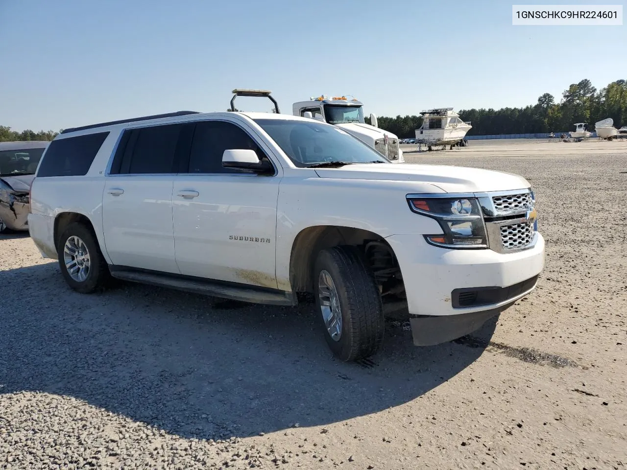 2017 Chevrolet Suburban C1500 Lt VIN: 1GNSCHKC9HR224601 Lot: 74898434