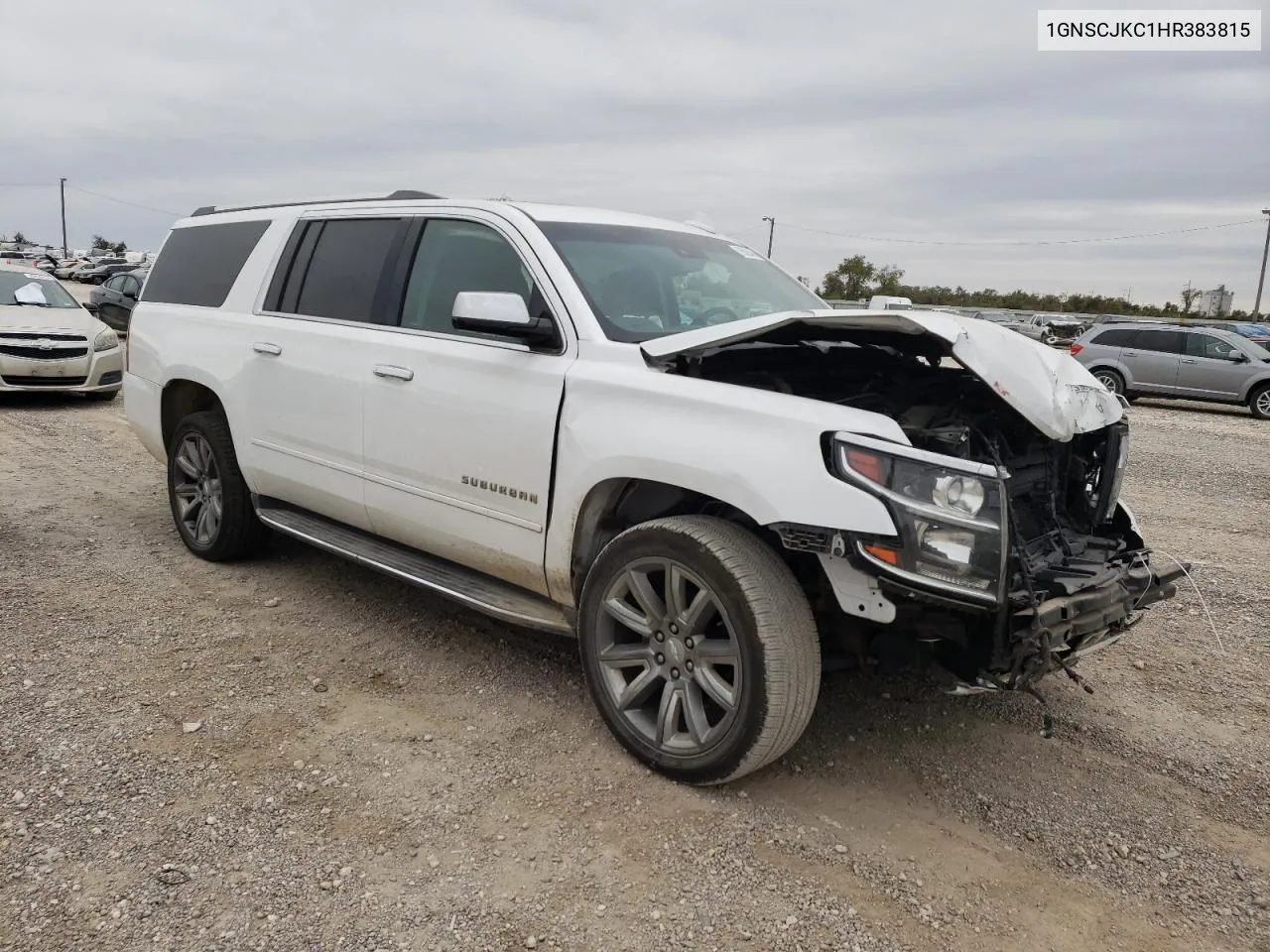 2017 Chevrolet Suburban C1500 Premier VIN: 1GNSCJKC1HR383815 Lot: 75526494