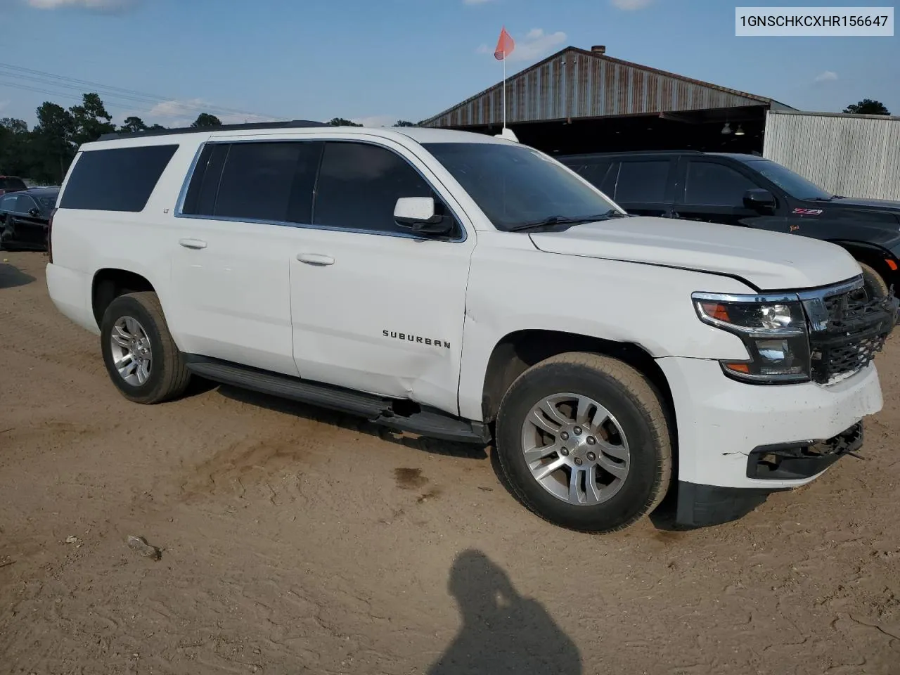 2017 Chevrolet Suburban C1500 Lt VIN: 1GNSCHKCXHR156647 Lot: 76140144