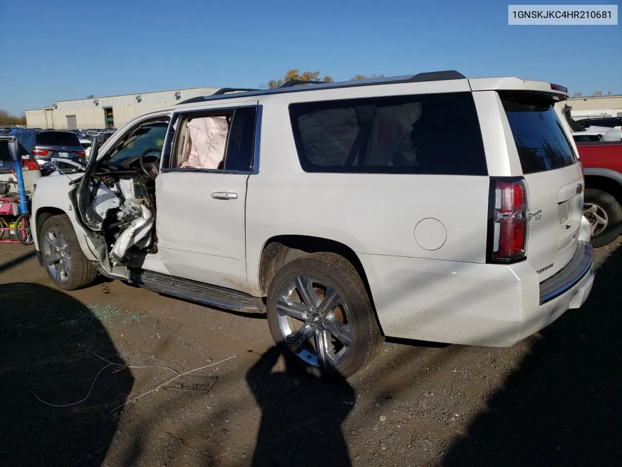 2017 Chevrolet Suburban K1500 Premier VIN: 1GNSKJKC4HR210681 Lot: 76344804