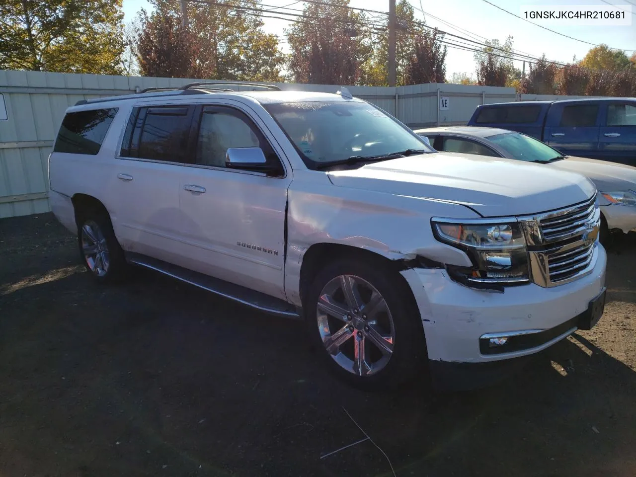 2017 Chevrolet Suburban K1500 Premier VIN: 1GNSKJKC4HR210681 Lot: 76344804