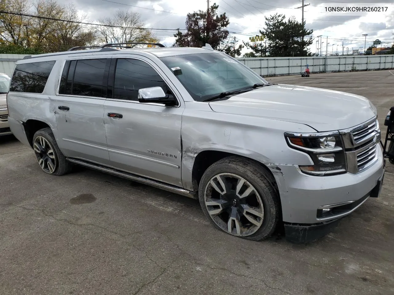 2017 Chevrolet Suburban K1500 Premier VIN: 1GNSKJKC9HR260217 Lot: 76479794