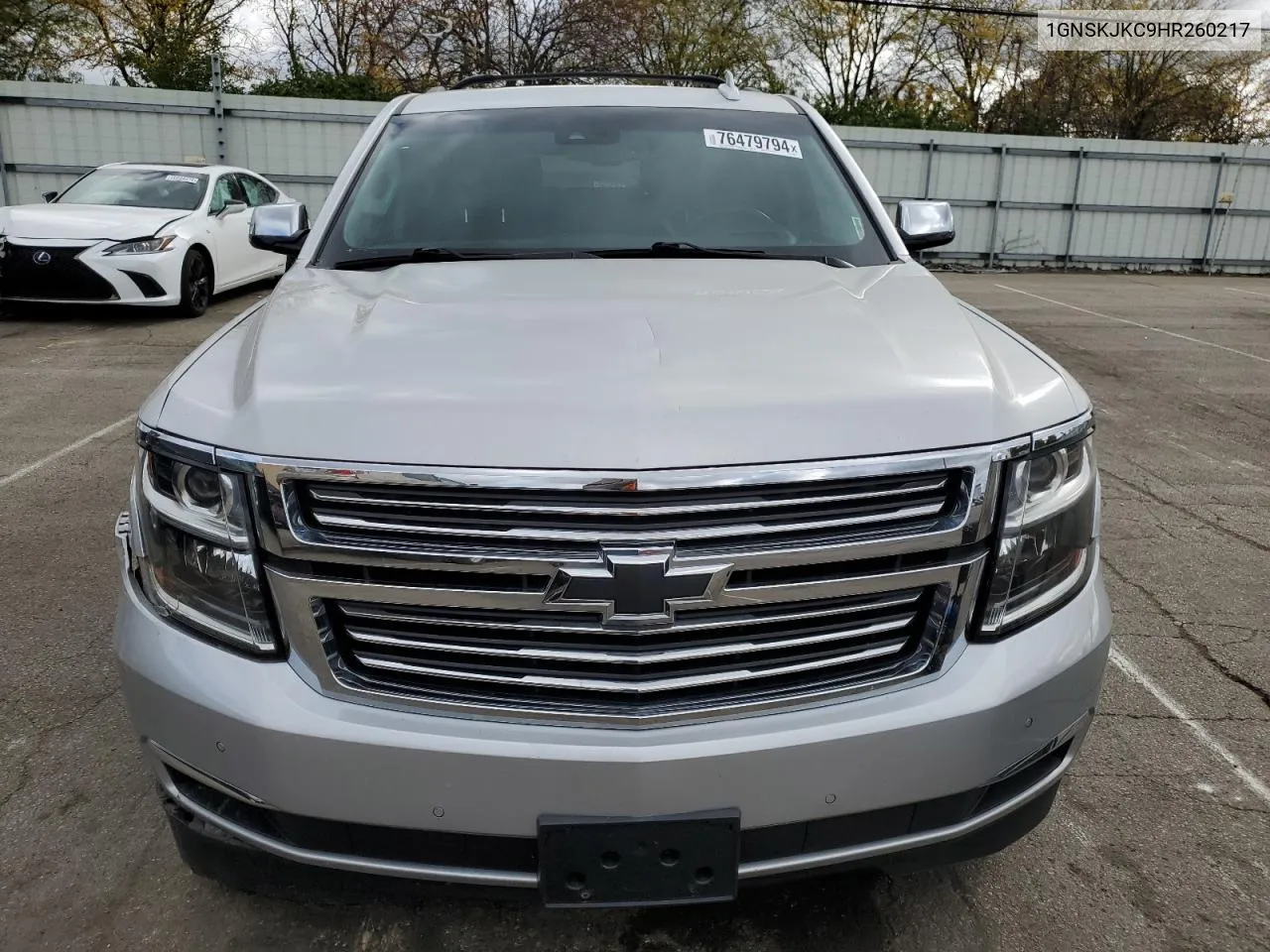 2017 Chevrolet Suburban K1500 Premier VIN: 1GNSKJKC9HR260217 Lot: 76479794