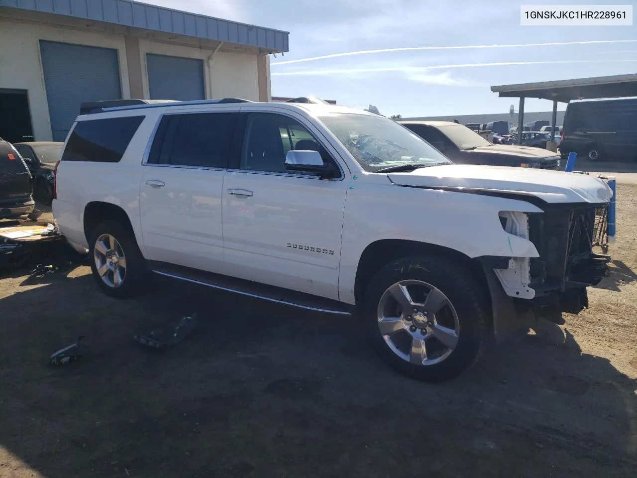 2017 Chevrolet Suburban K1500 Premier VIN: 1GNSKJKC1HR228961 Lot: 76754464