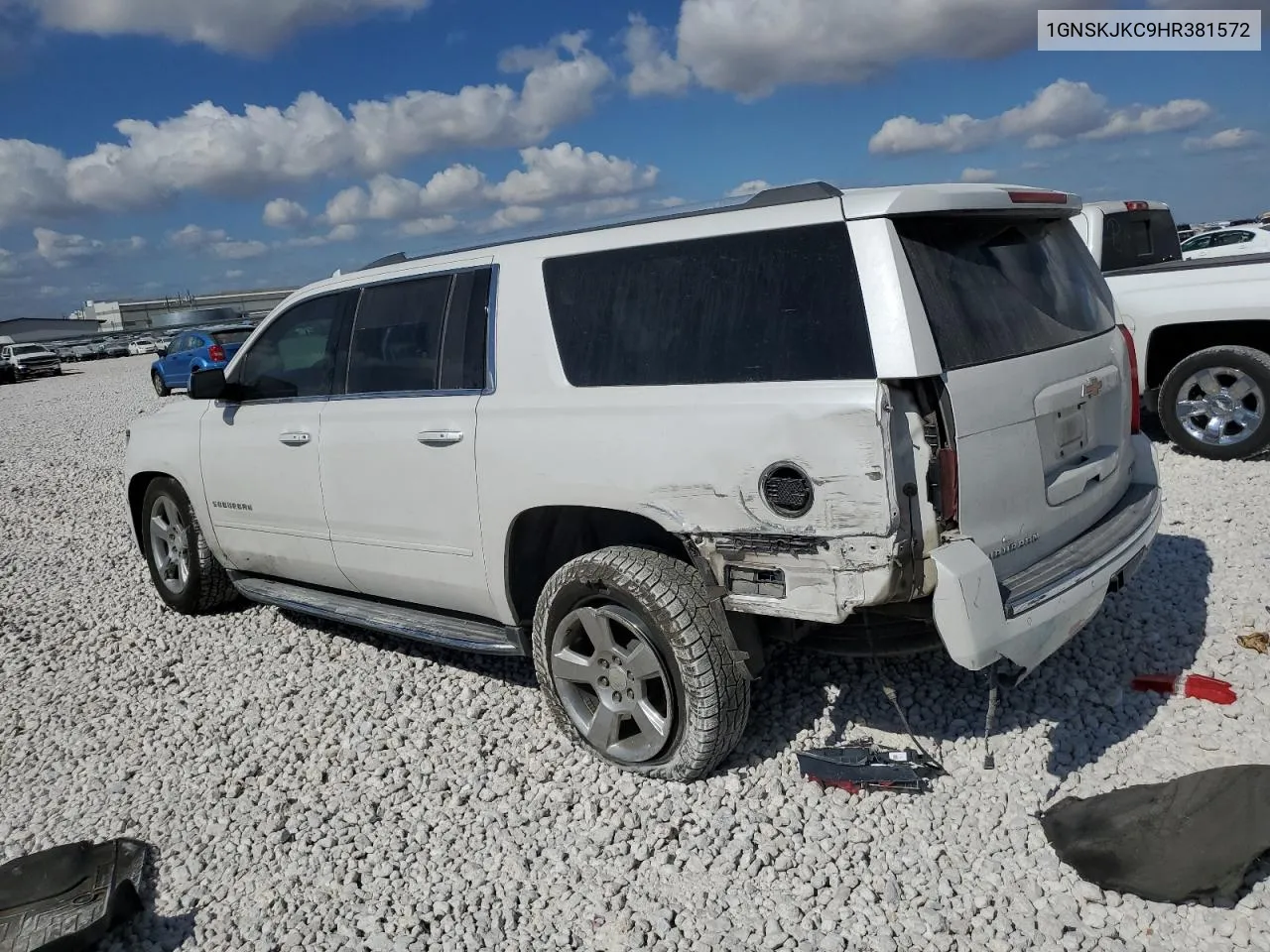 2017 Chevrolet Suburban K1500 Premier VIN: 1GNSKJKC9HR381572 Lot: 77559674