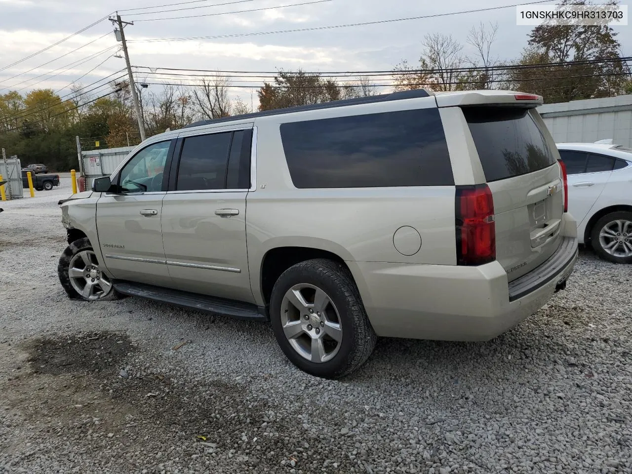 1GNSKHKC9HR313703 2017 Chevrolet Suburban K1500 Lt