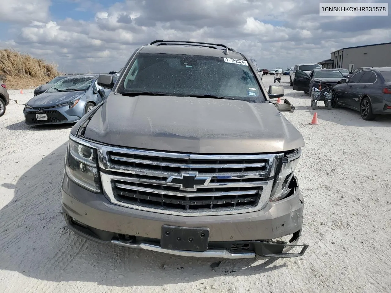 2017 Chevrolet Suburban K1500 Lt VIN: 1GNSKHKCXHR335578 Lot: 77782024