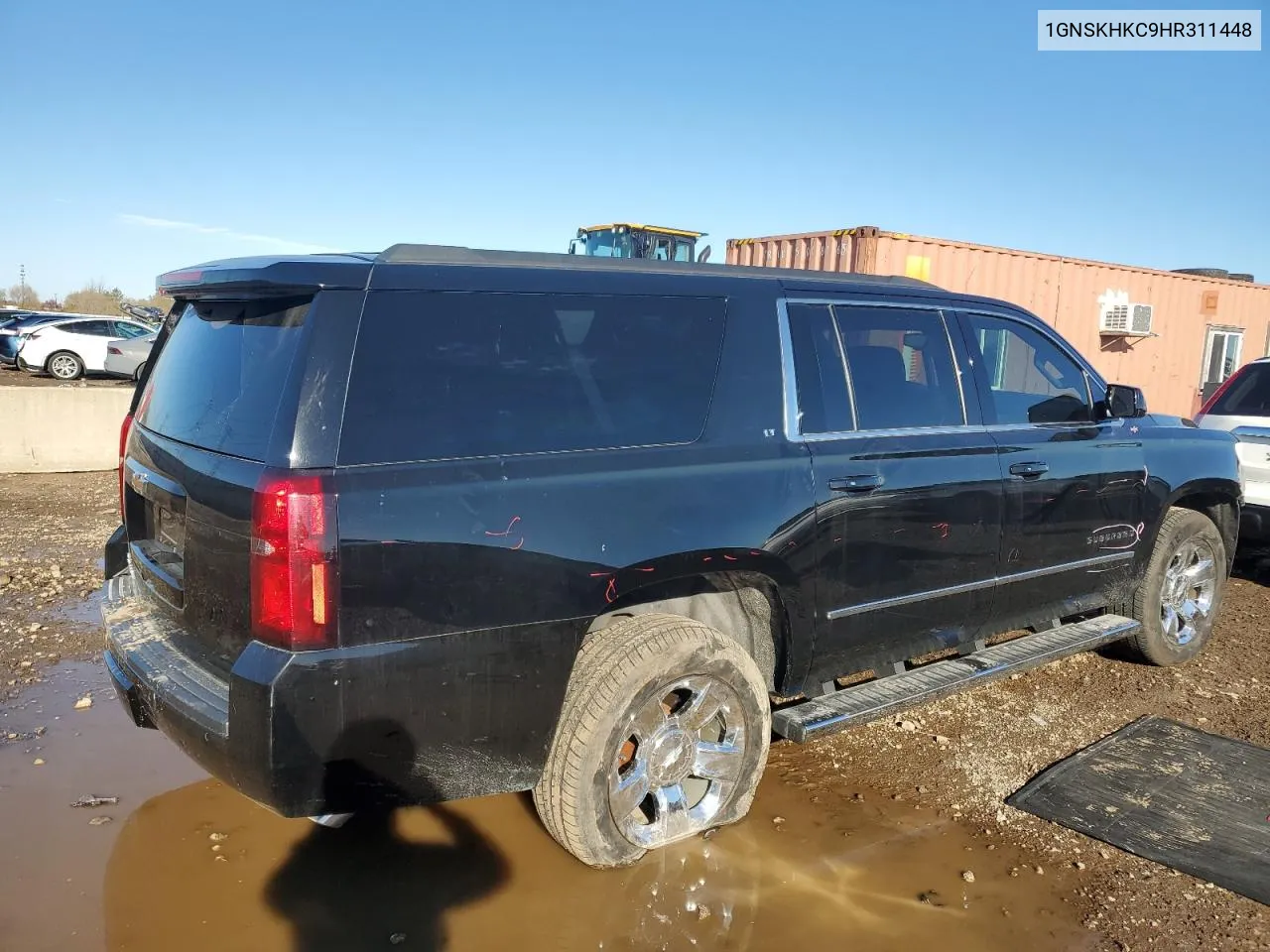 2017 Chevrolet Suburban K1500 Lt VIN: 1GNSKHKC9HR311448 Lot: 77896054