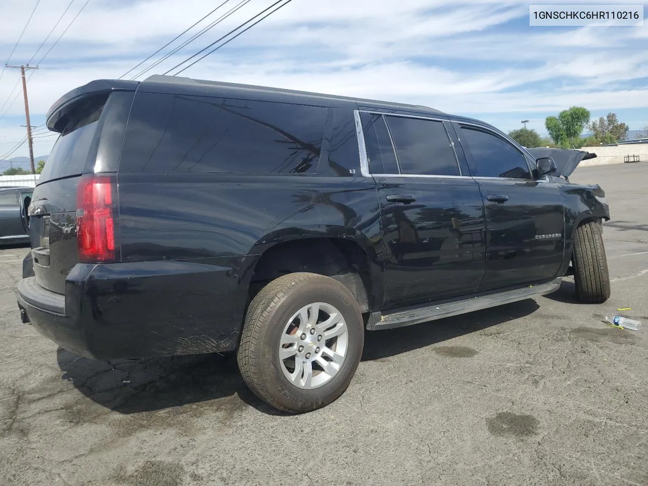 2017 Chevrolet Suburban C1500 Lt VIN: 1GNSCHKC6HR110216 Lot: 77904004