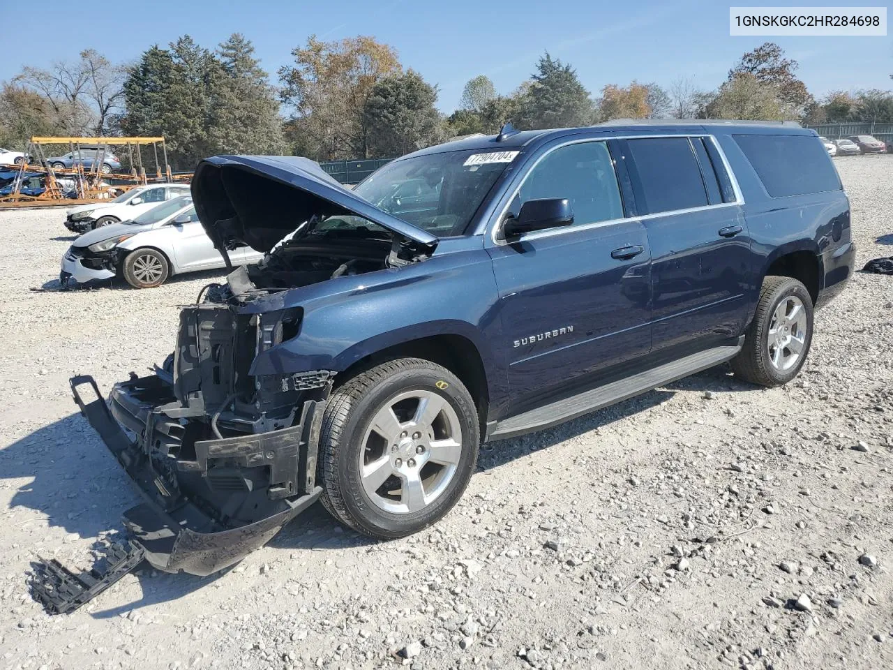 2017 Chevrolet Suburban K1500 Ls VIN: 1GNSKGKC2HR284698 Lot: 77904704