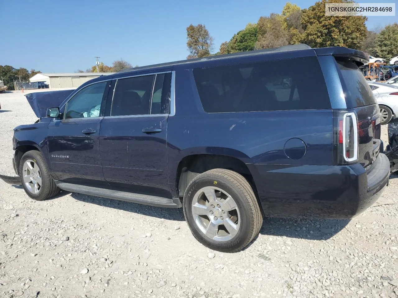 2017 Chevrolet Suburban K1500 Ls VIN: 1GNSKGKC2HR284698 Lot: 77904704