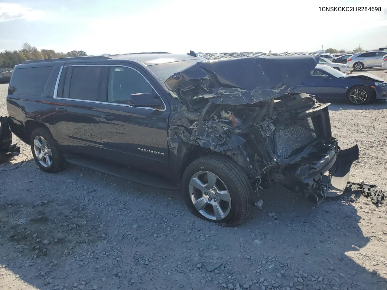 2017 Chevrolet Suburban K1500 Ls VIN: 1GNSKGKC2HR284698 Lot: 77904704