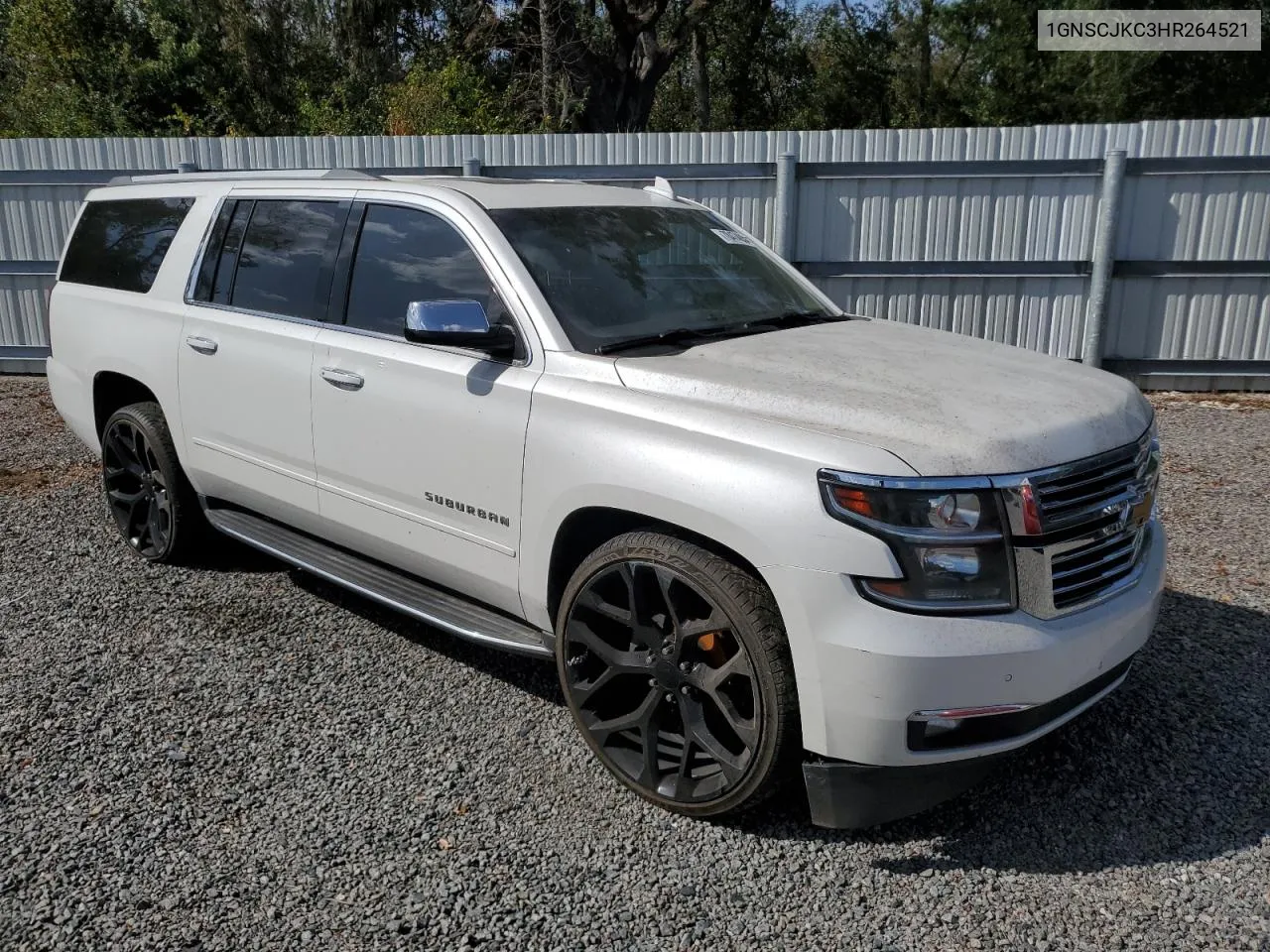 2017 Chevrolet Suburban C1500 Premier VIN: 1GNSCJKC3HR264521 Lot: 78474054